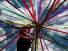 Dancing around the Maypole to the tunes of the Carnival 