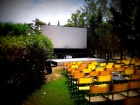 How about some open-air cinema under the starlit sky?