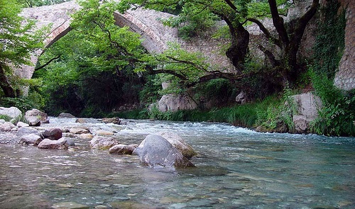 Loussios river gorge: a landscape of outstanding natural beauty