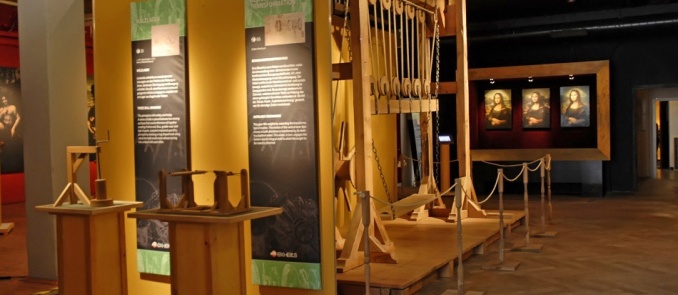 Leonardo Da Vinci: Exhibition in Athens illustrating his life and work