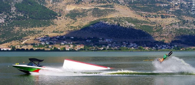 Water Ski tournament…at Lake Pamvotida in Ioannina ! 