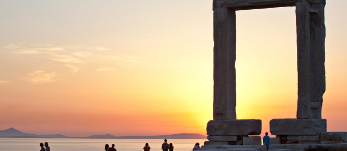 Naxos island: A wall with a story to tell!