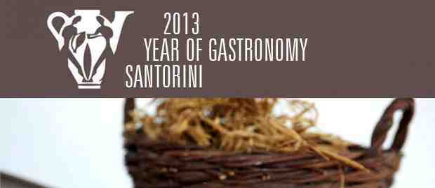 Santorini and the Year of Gastronomy 2013 at WTM London 2013